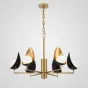 Дизайнерская люстра ODENCE 6 lamps от ImperiumLoft