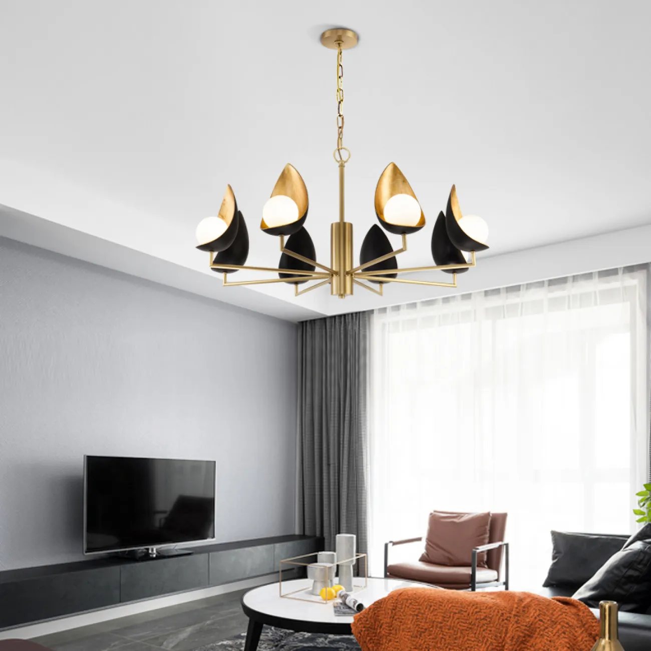 Дизайнерская люстра ODENCE L101 от ImperiumLoft