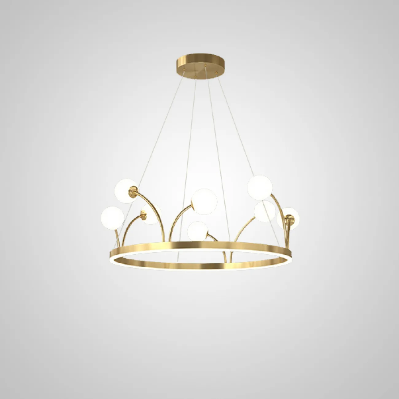 Подвесная люстра ALET D88 D60 от ImperiumLoft