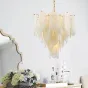 Стеклянная люстра в современном стиле BLOMST