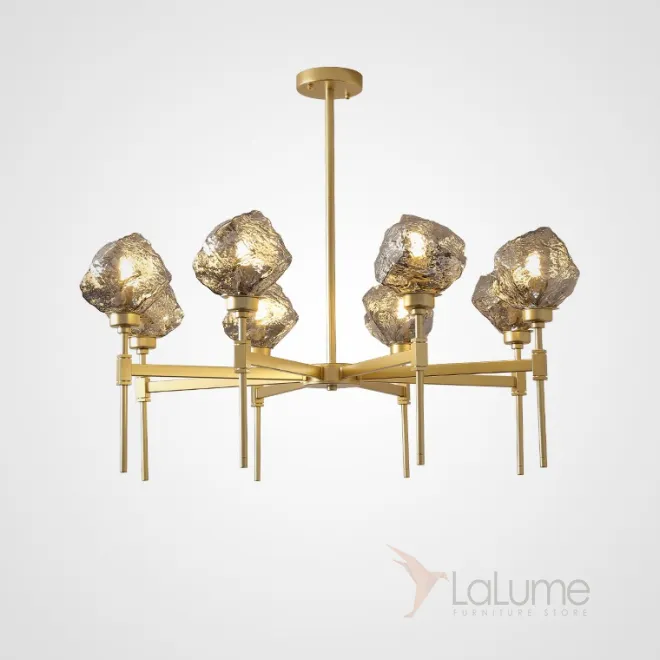 Подвесная люстра TORCH 8 Дымчатый от ImperiumLoft