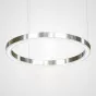 Люстра Light Ring Horizontal D80 Хром от ImperiumLoft