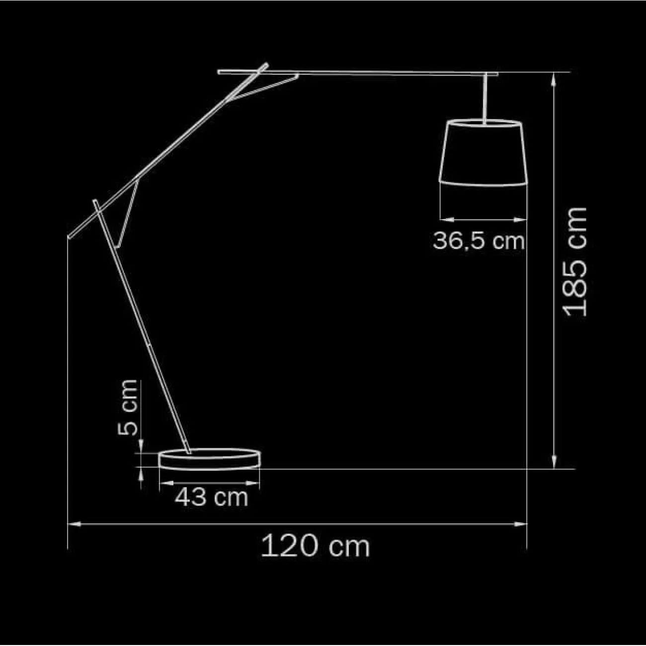 Торшер MIVA от ImperiumLoft