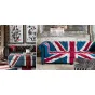 William Sofa Union Jack Velvet Andrew Martin designed by Martin Waller от LaLume