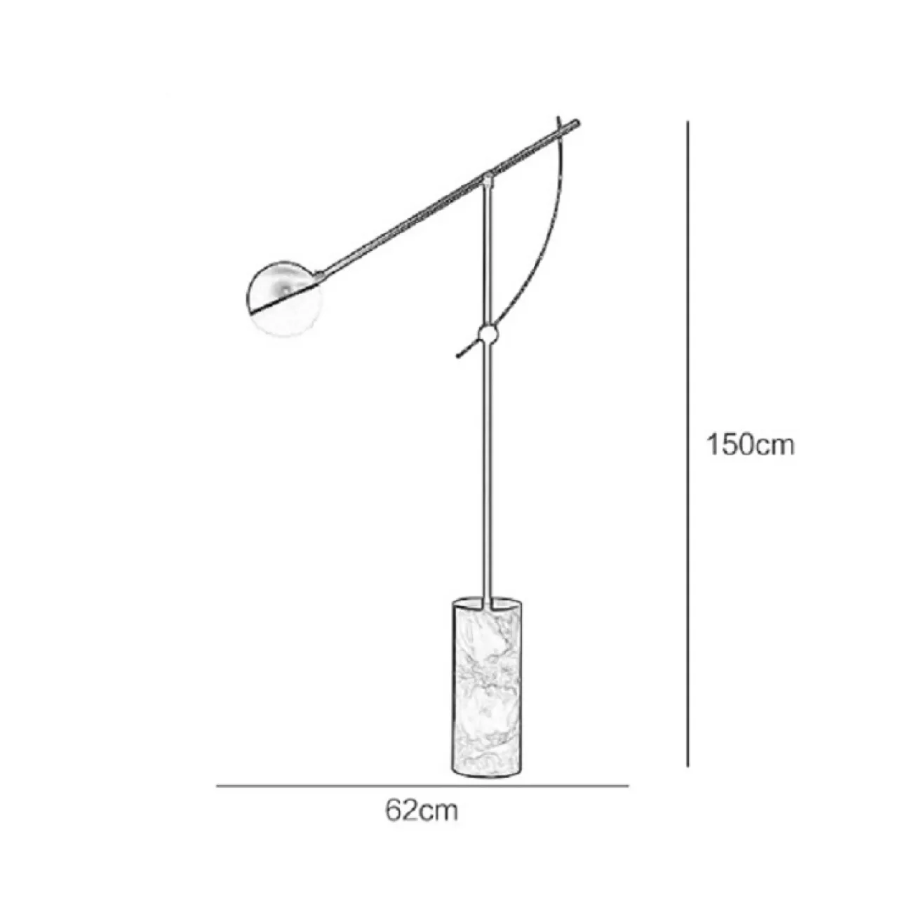 Торшер Balancer от ImperiumLoft Торшер Balancer от ImperiumLoft