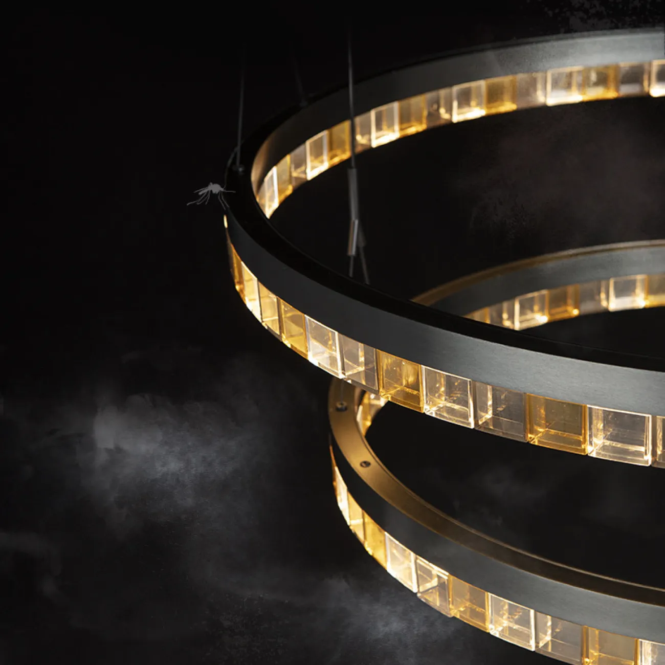 Подвесная люстра LEONTINA D67,5+81 от ImperiumLoft