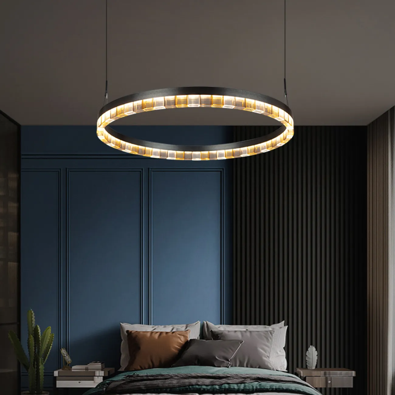 Подвесная люстра LEONTINA D67,5+81 от ImperiumLoft