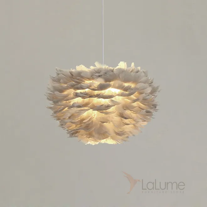 Люстра FEATHERS D40 Gray от ImperiumLoft Люстра FEATHERS D40 Gray от ImperiumLoft