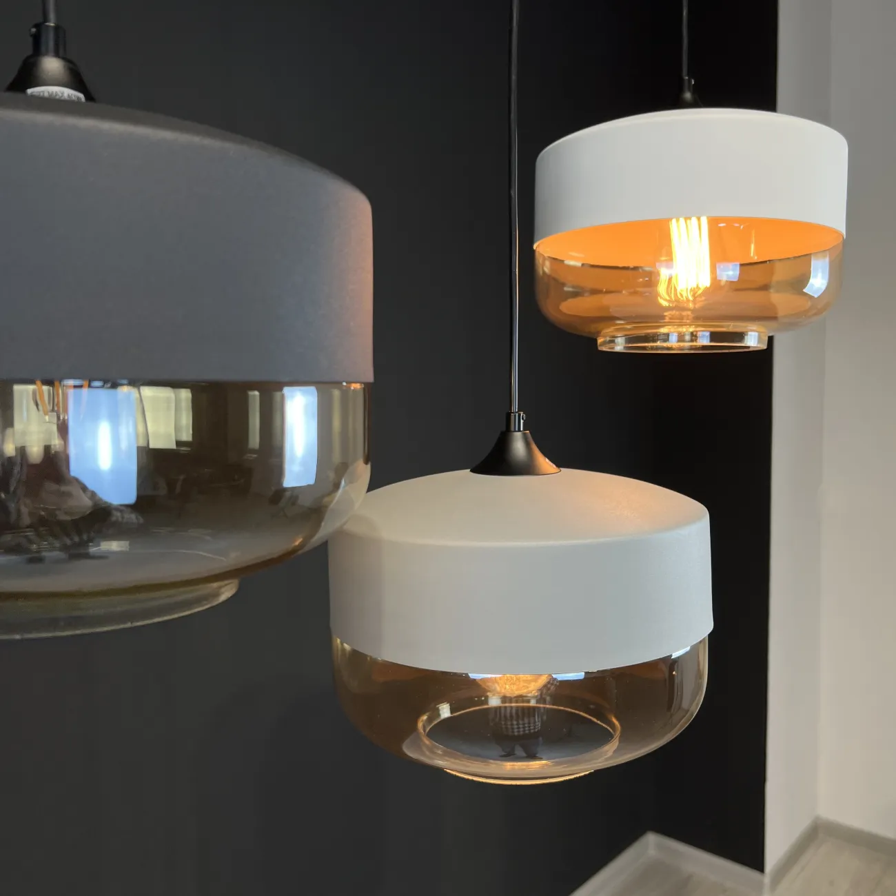 Подвесной светильник NORD D D25 White/Amber от ImperiumLoft Подвесной светильник NORD D D25 White/Amber от ImperiumLoft