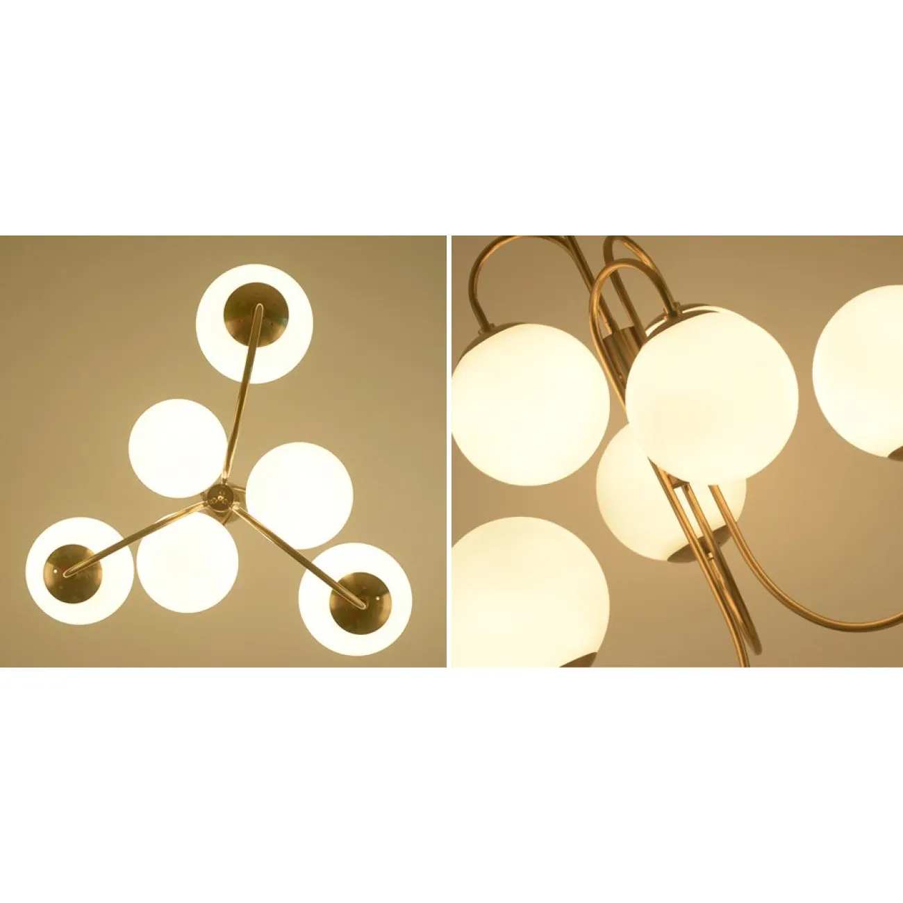 Люстра Gooseneck Pelle Chandelier от ImperiumLoft