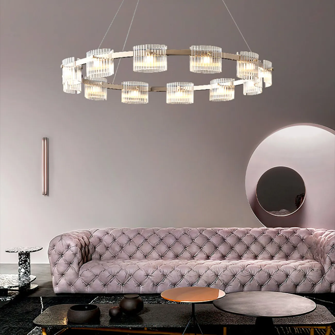 Подвесная люстра NICOLETTA D60 от ImperiumLoft