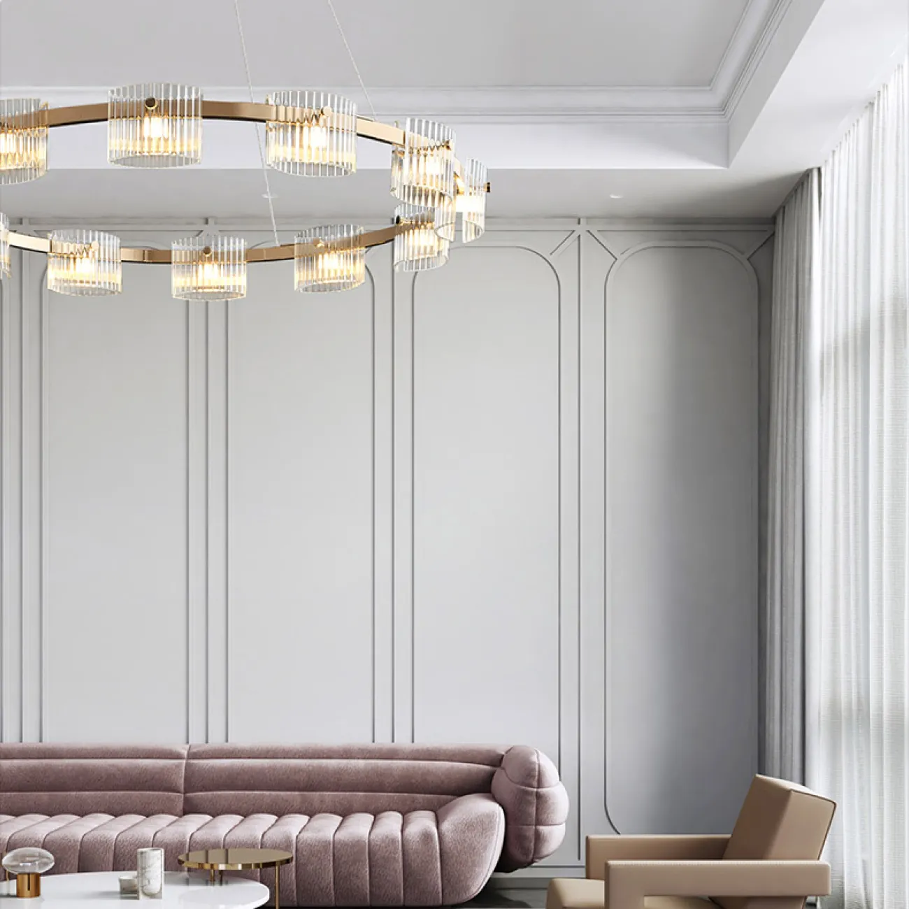 Подвесная люстра NICOLETTA D60 от ImperiumLoft