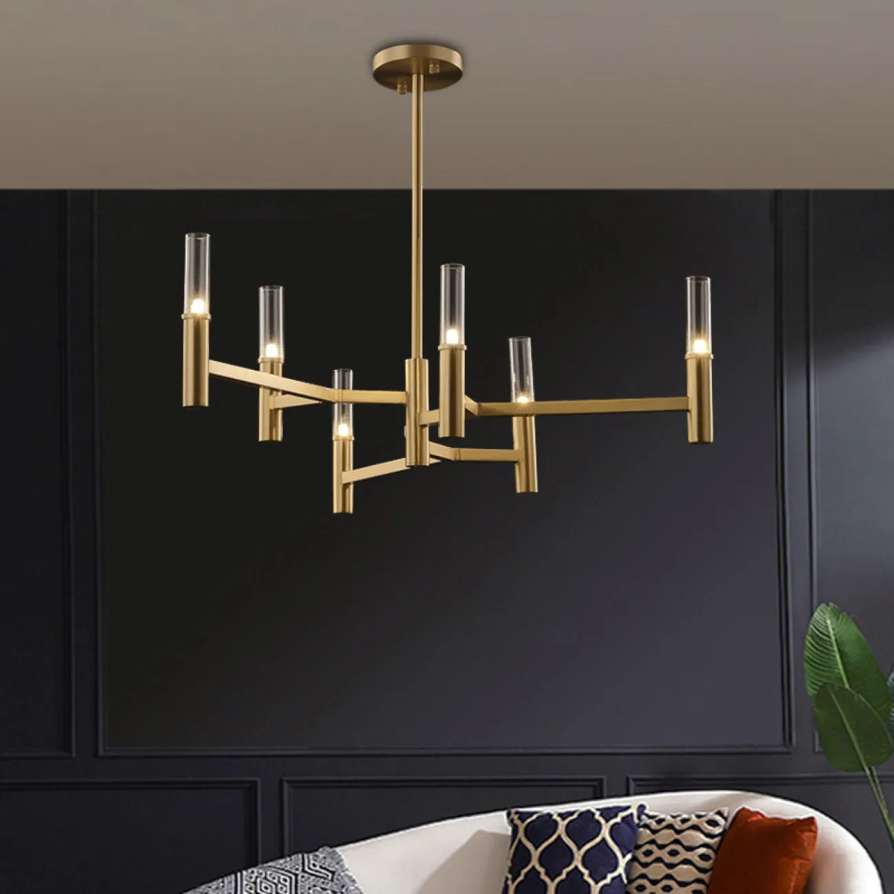 Потолочная люстра INGARDA B L6 от ImperiumLoft