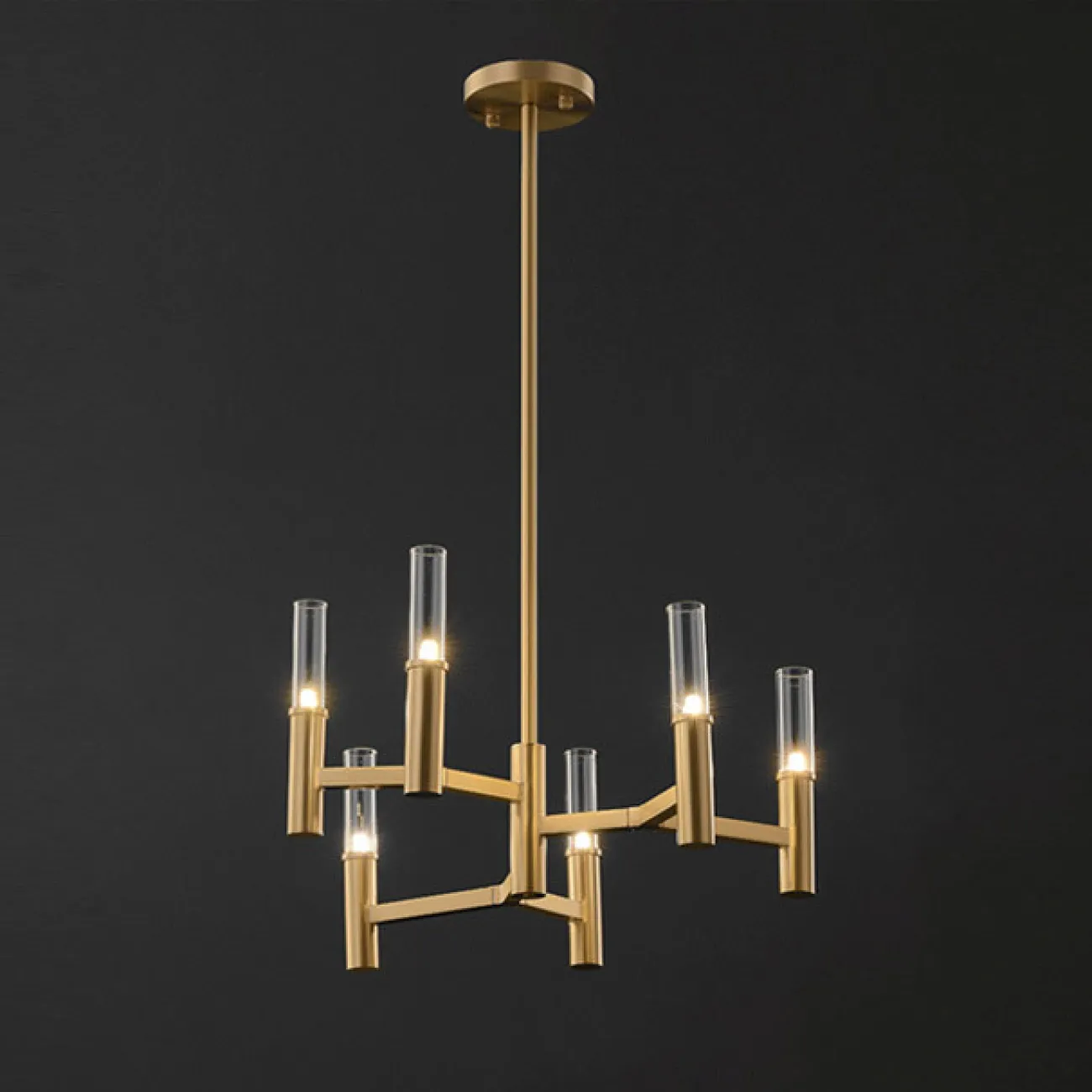 Потолочная люстра INGARDA B L6 от ImperiumLoft