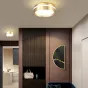 Точечный светодиодный светильник с круглой LED-панелью и световой окантовкой на цилиндрическом корпусе FAM 4000К