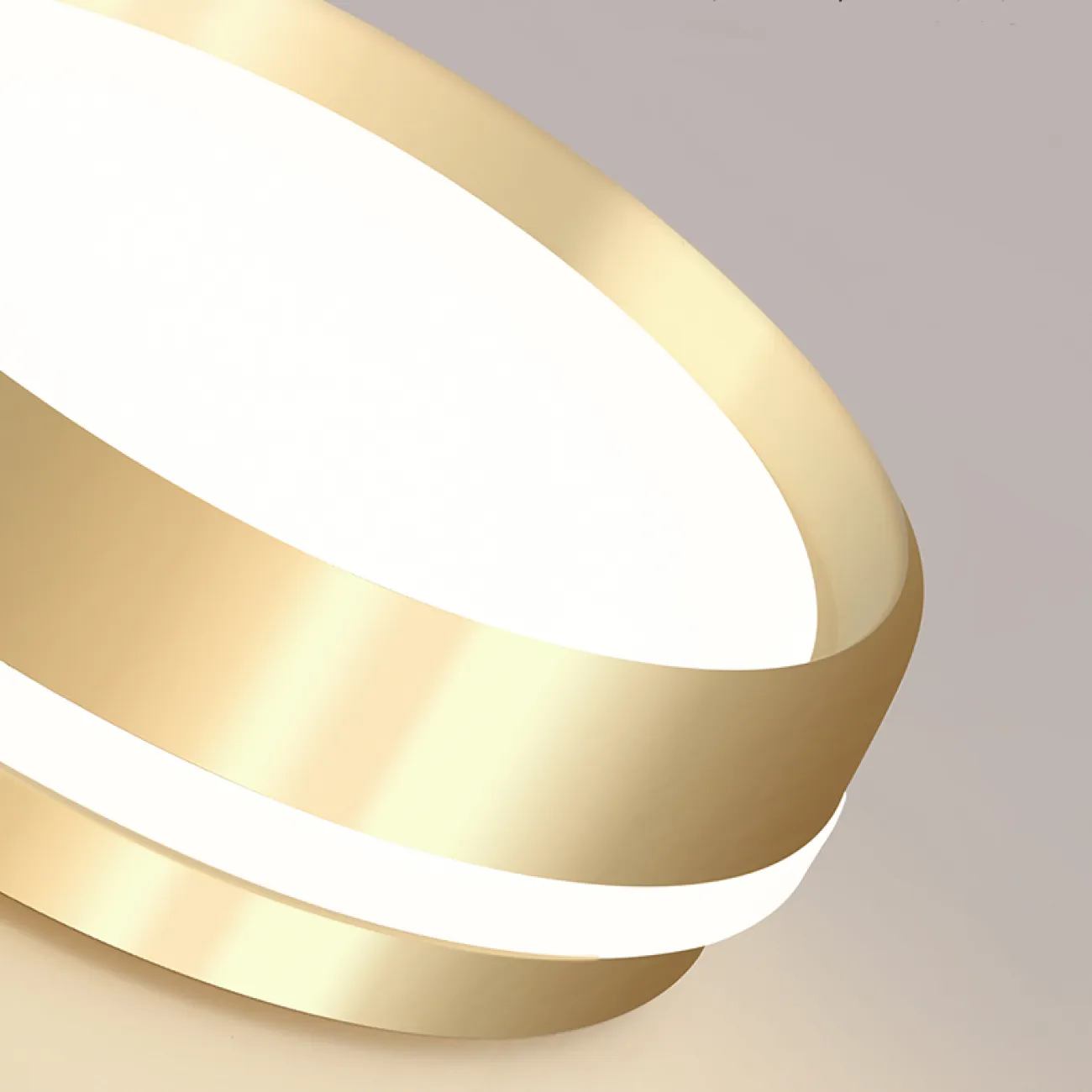 Точечный светодиодный светильник с круглой LED-панелью и световой окантовкой на цилиндрическом корпусе FAM 4000К