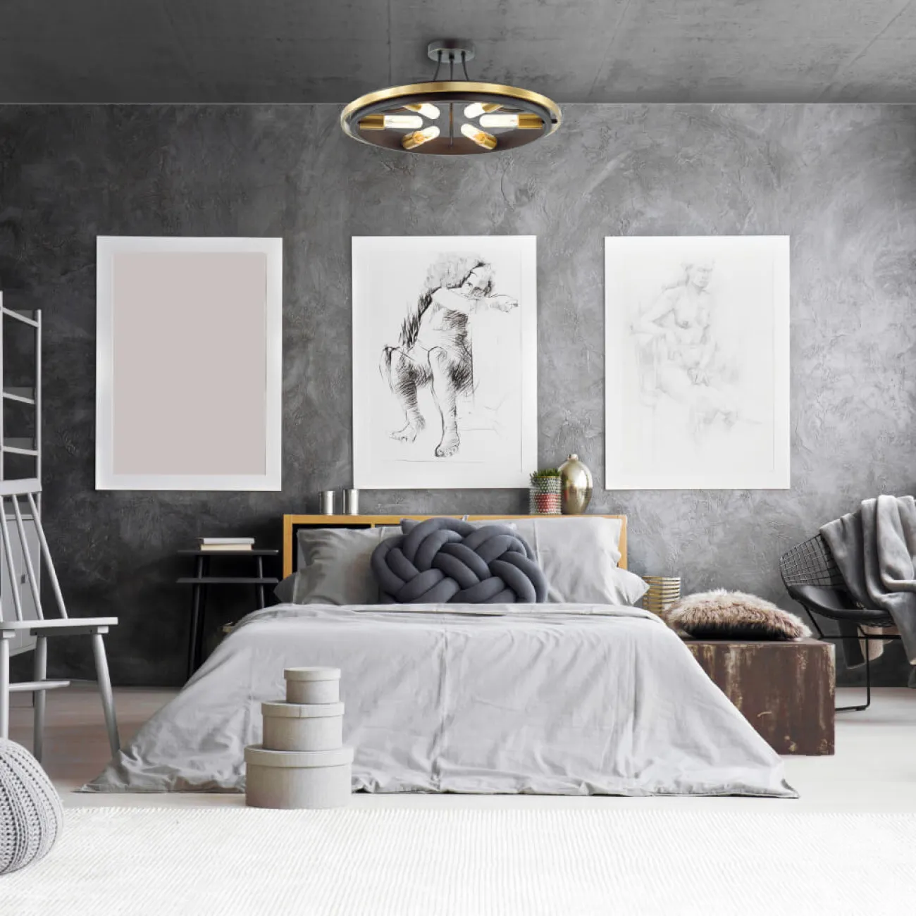 Потолочная люстра DAVOS от ImperiumLoft