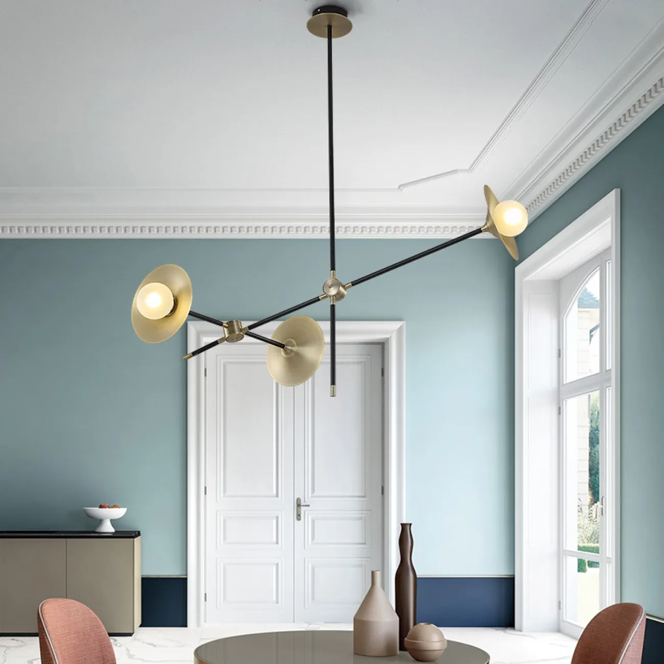 Подвесная люстра VERK 3 lamps от ImperiumLoft