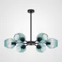 Люстра на штанге MARINE B 6 Black/Blue от ImperiumLoft