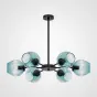 Люстра на штанге MARINE B 6 Black/Blue от ImperiumLoft
