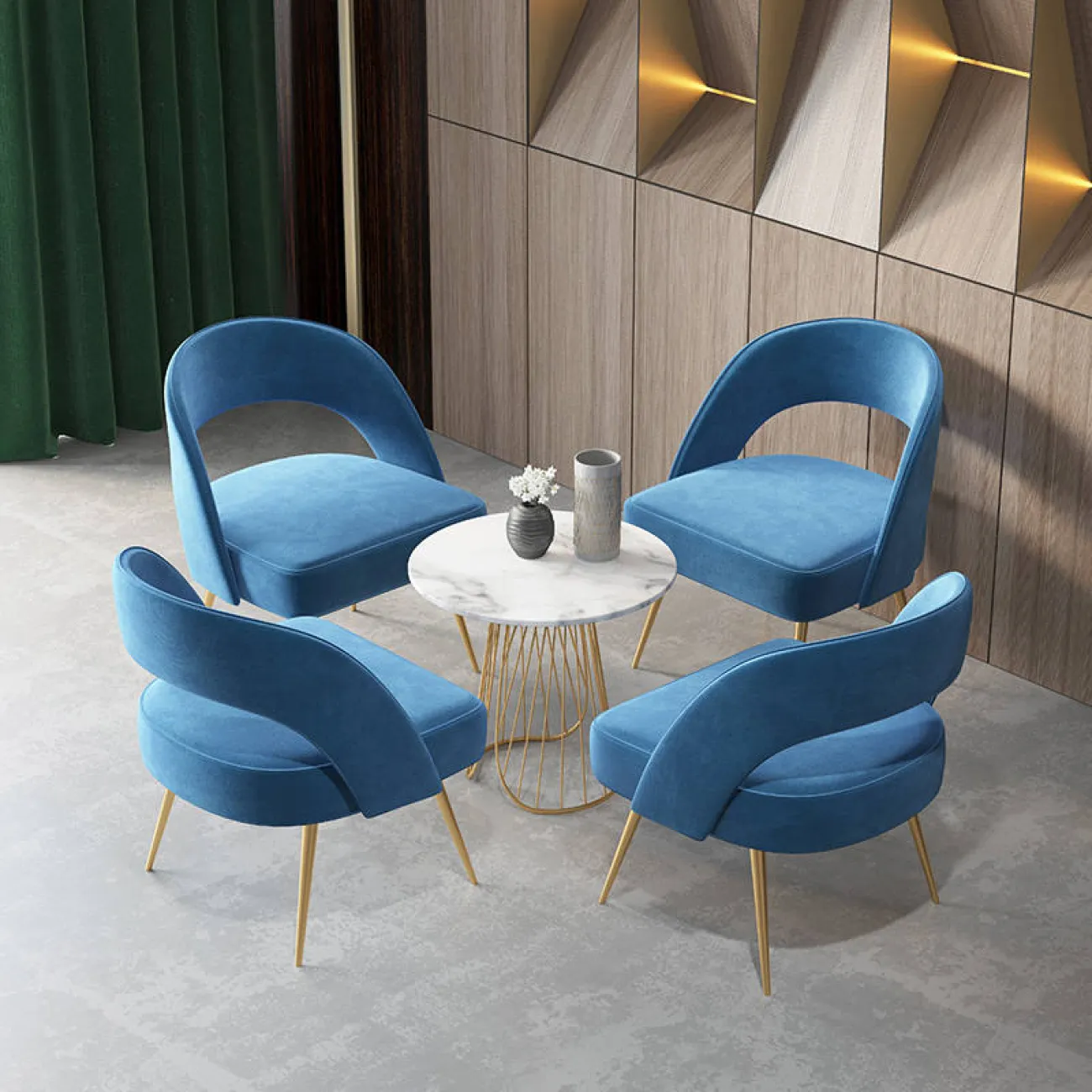 Дизайнерский обеденный стул LaLume-ST00167 