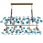 Люстра Agate Burst Chandelier Blue Line от LaLume