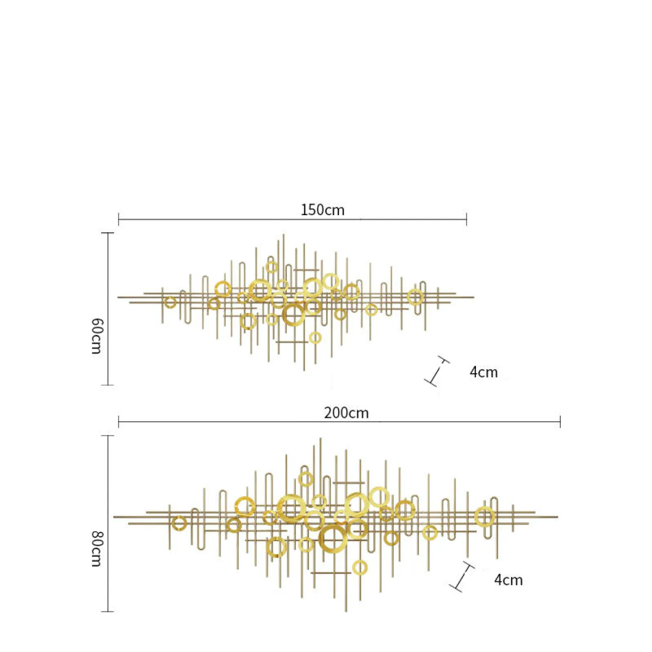 Дизайнерский настенный декор LaLume-KKK00386