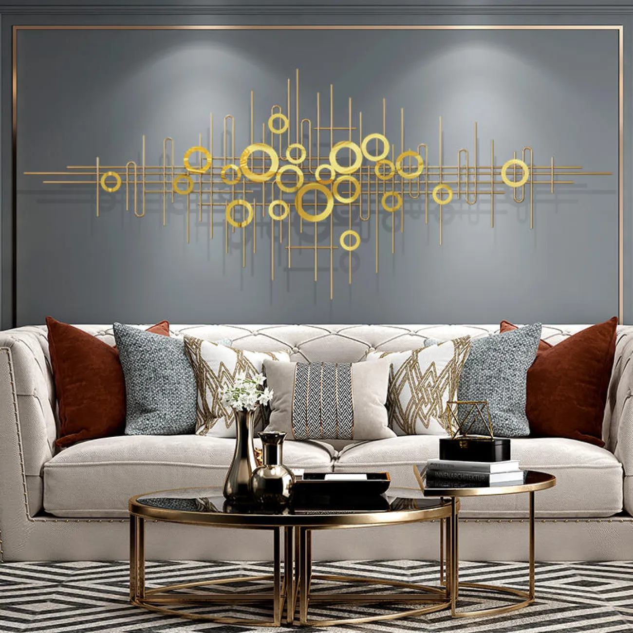 Дизайнерский настенный декор LaLume-KKK00386