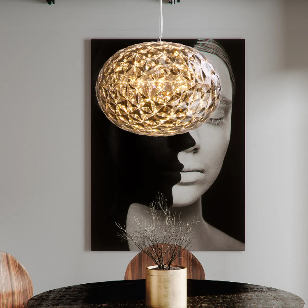 Подвесной светильник FILOMENA D30 от ImperiumLoft