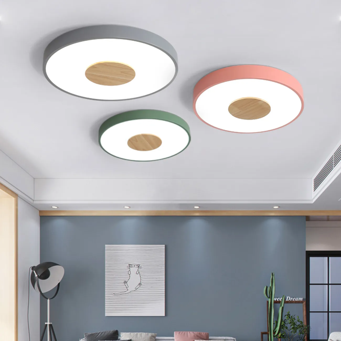 Потолочный светильник CENTRUM D50 Grey от ImperiumLoft