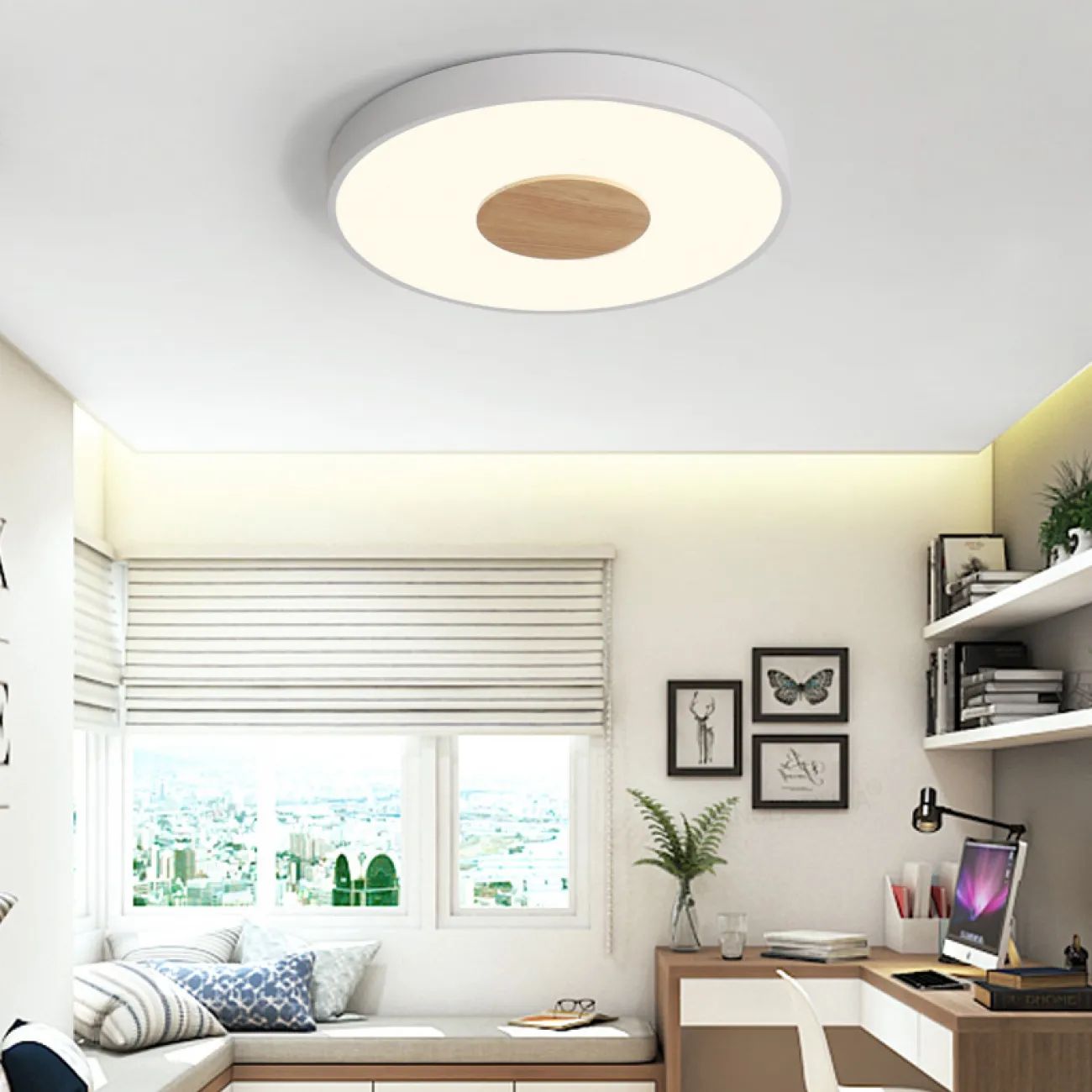 Потолочный светильник CENTRUM D30 Black от ImperiumLoft