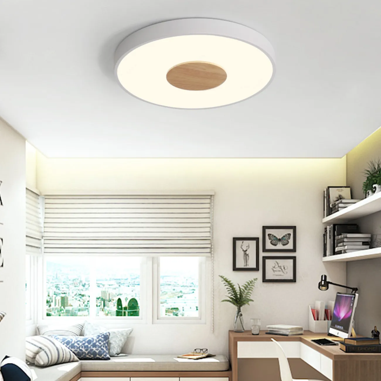 Потолочный светильник CENTRUM D50 Grey от ImperiumLoft