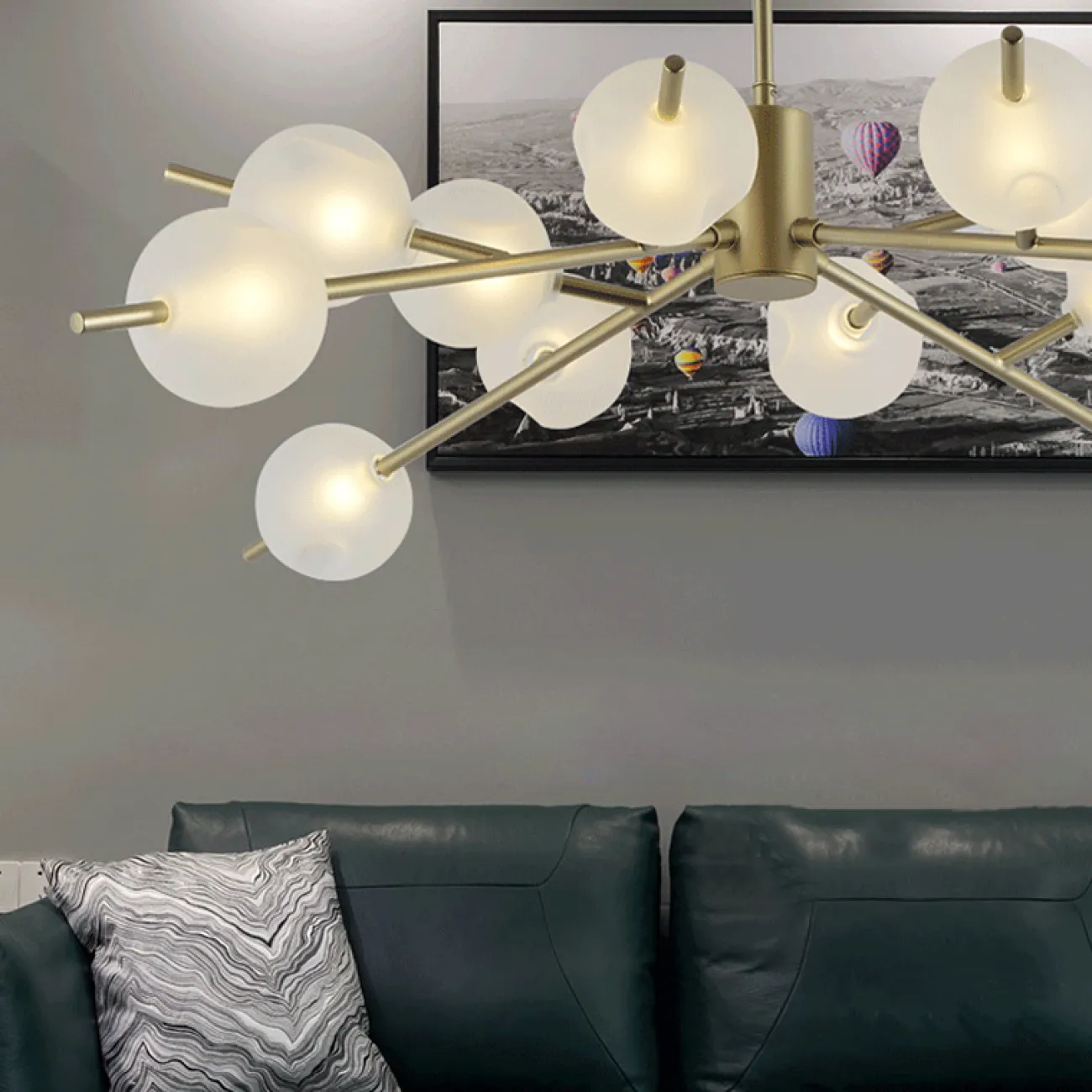 Люстра на штанге VIDE 15 от ImperiumLoft Люстра на штанге VIDE 15 от ImperiumLoft