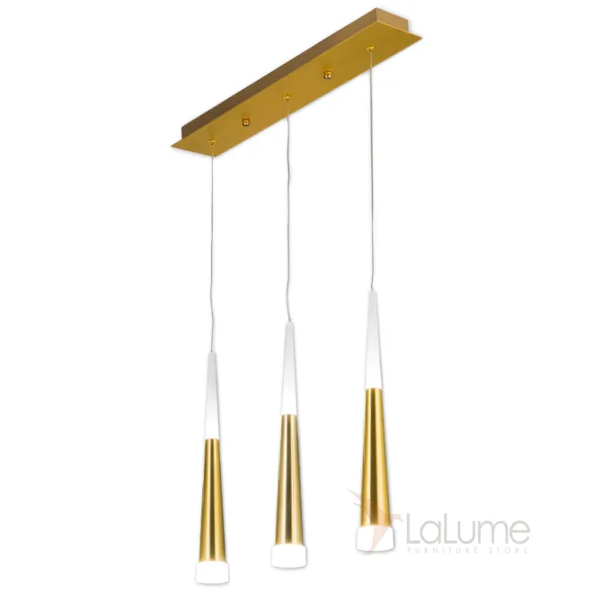 Люстра Vibia Slim Jordi Vilardell Gold 3 подвеса designed by Jordi Vilardell Люстра Vibia Slim Jordi Vilardell Gold 3 подвеса designed by Jordi Vilardell