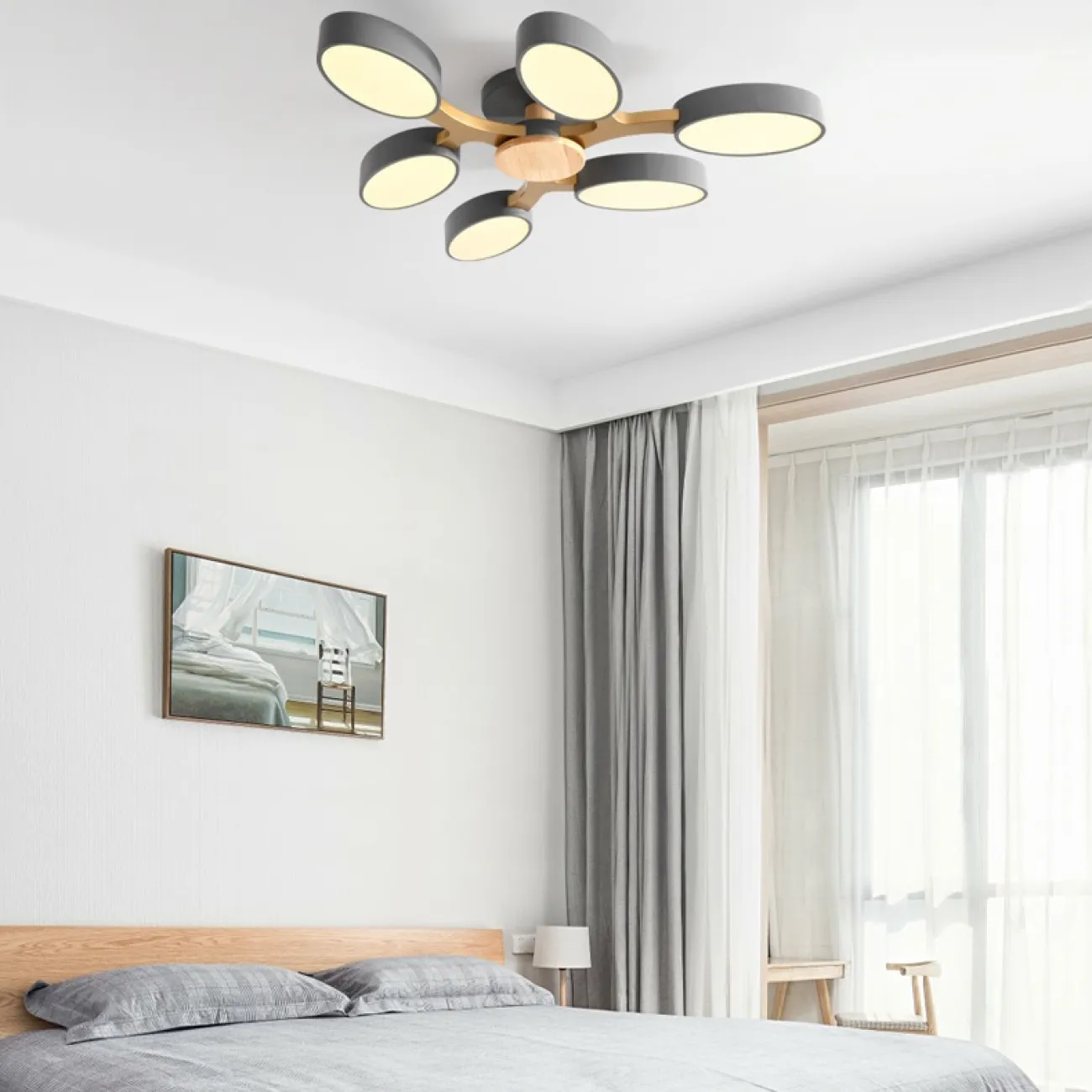 Потолочная люстра INGALIS L81 White от ImperiumLoft
