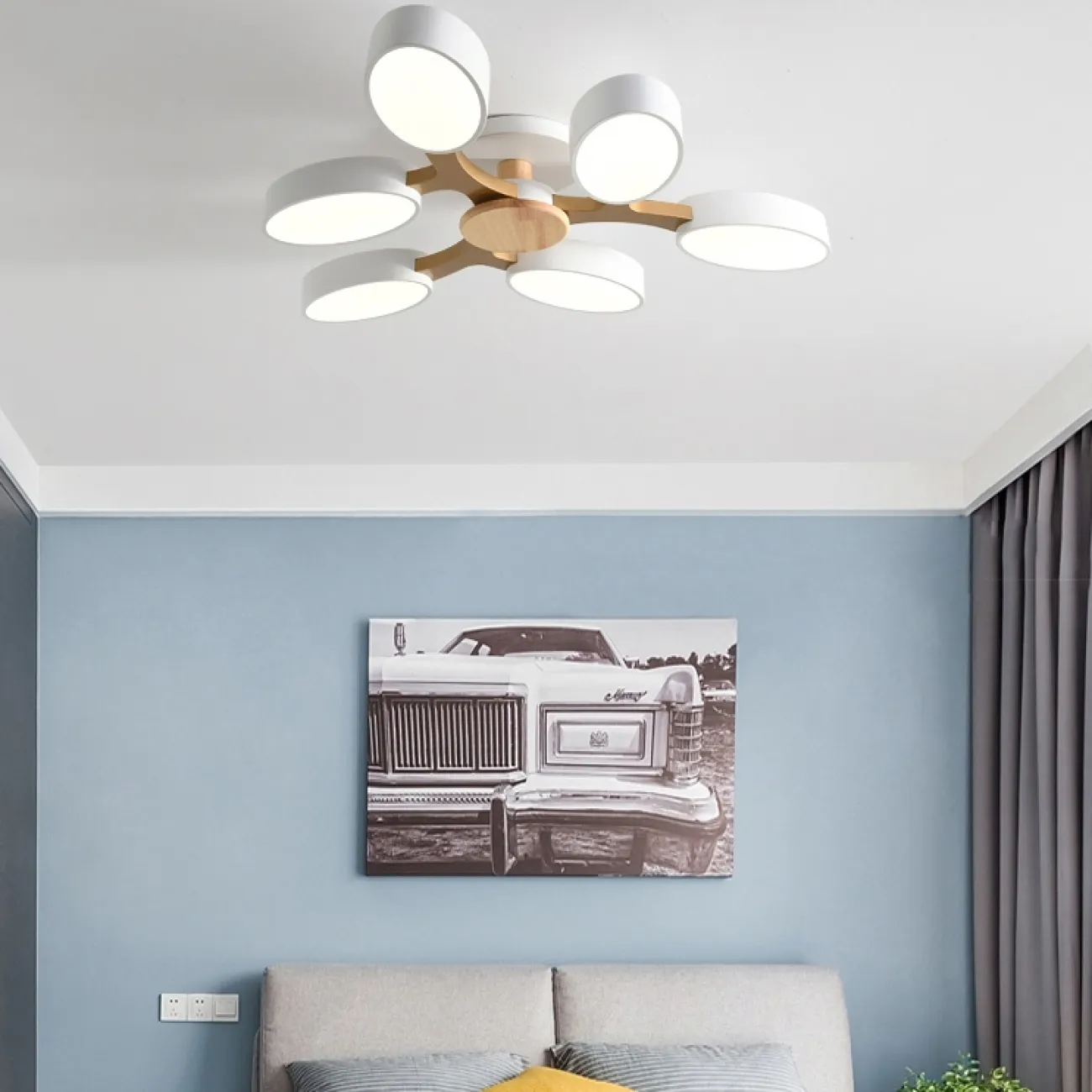 Потолочная люстра INGALIS L81 White от ImperiumLoft