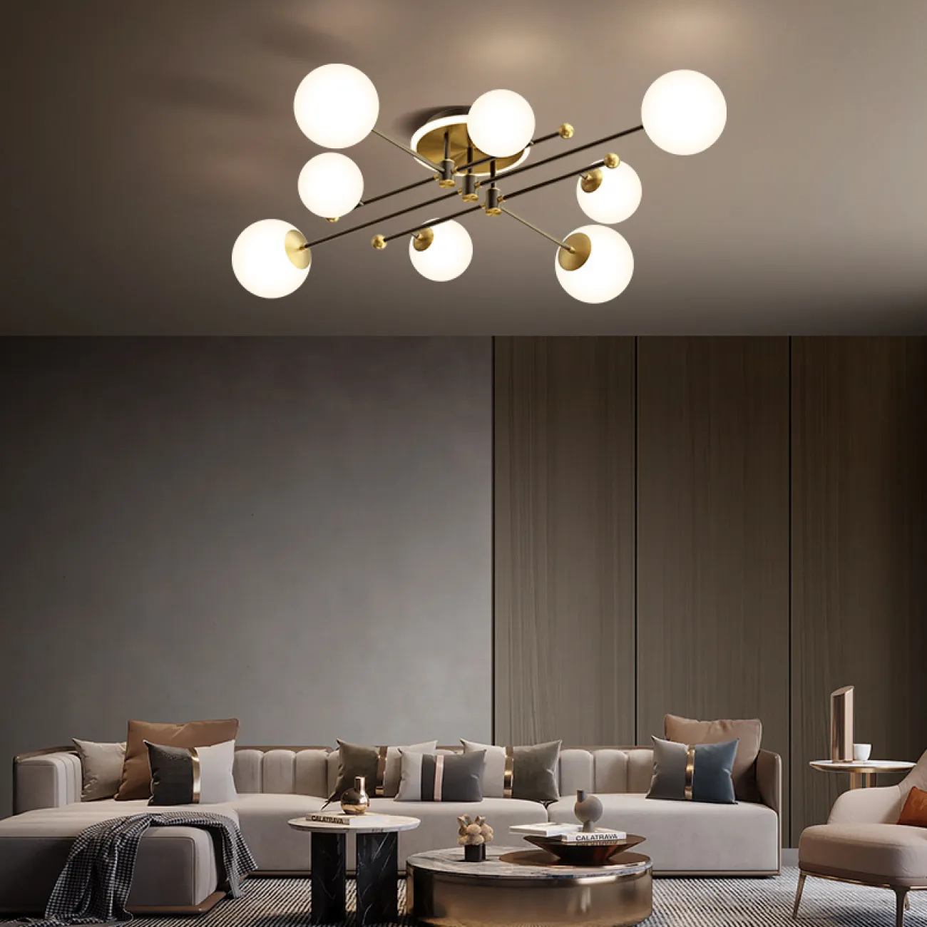 Потолочная люстра DANHILD L98 от ImperiumLoft Потолочная люстра DANHILD L98 от ImperiumLoft