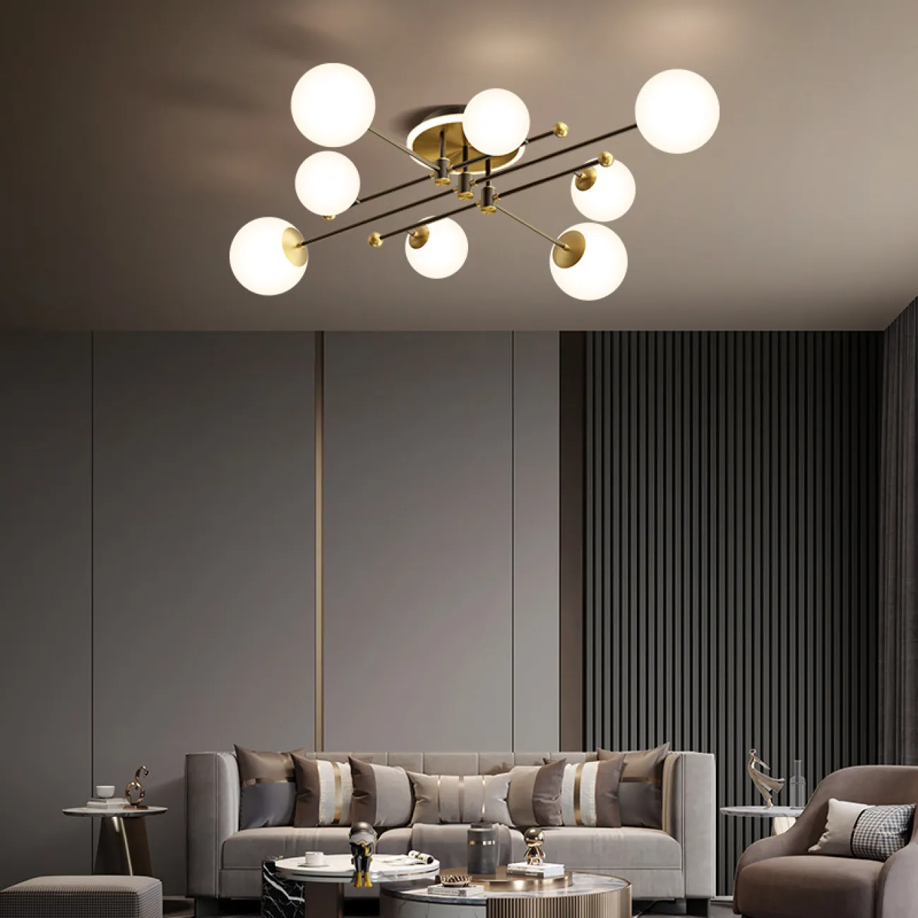 Потолочная люстра DANHILD L98 от ImperiumLoft Потолочная люстра DANHILD L98 от ImperiumLoft