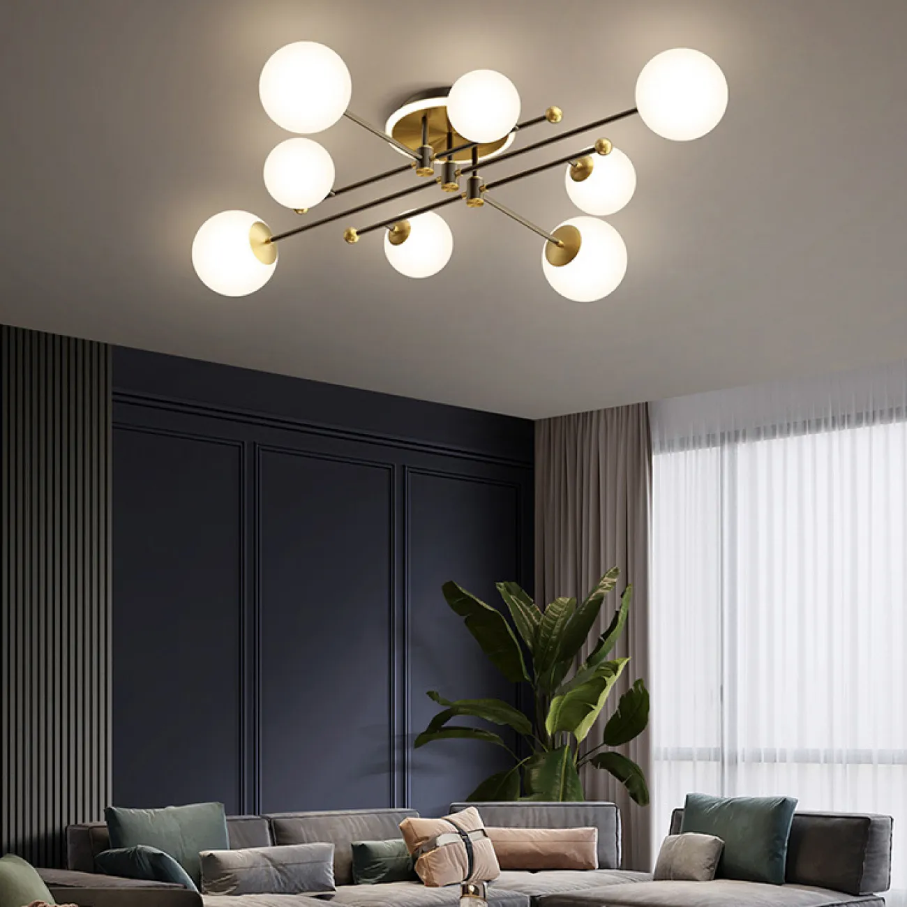 Потолочная люстра DANHILD L98 от ImperiumLoft