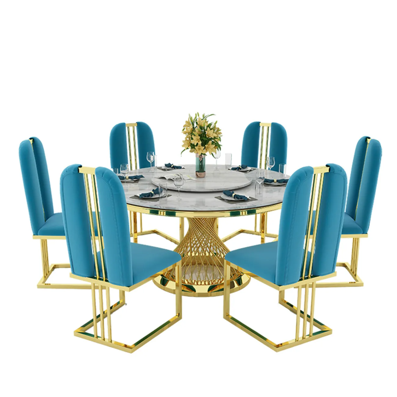 Дизайнерский обеденный стол LaLume-AZ00316