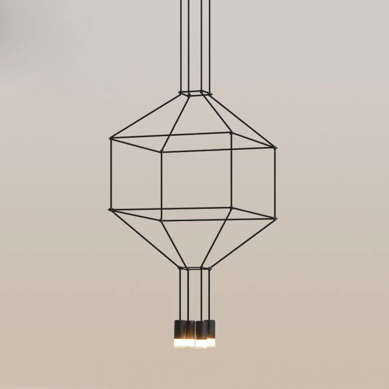 Серия геометрических трансформируемых потолочных светильников Vibi Серия геометрических трансформируемых потолочных светильников Vibi