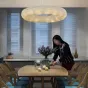 Подвесной светильник Crystal Halo D50 Gold от ImperiumLoft