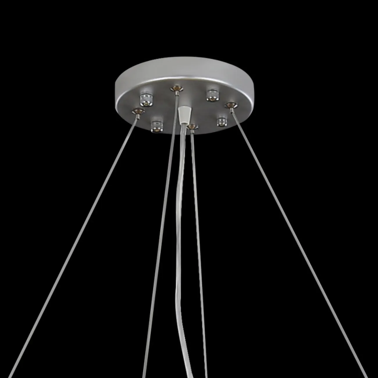 Подвесной светильник Crystal Halo D50 Gold от ImperiumLoft