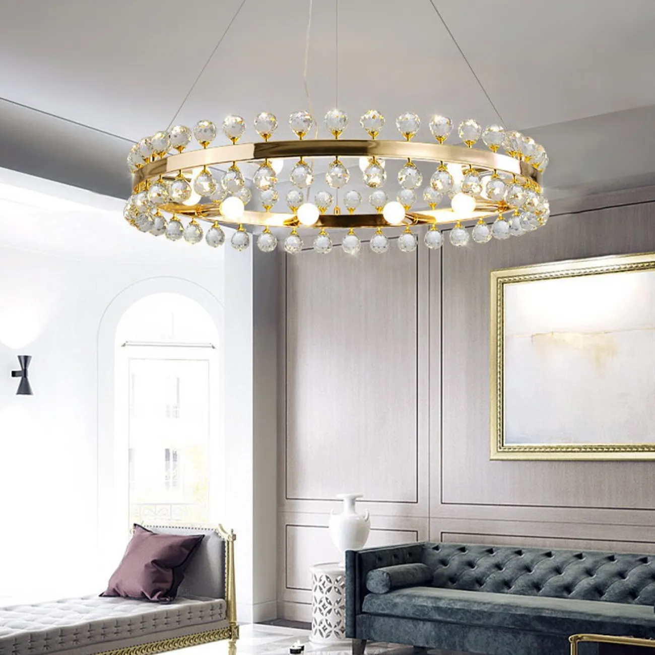 Подвесная люстра LUCERA 6 D50 от ImperiumLoft