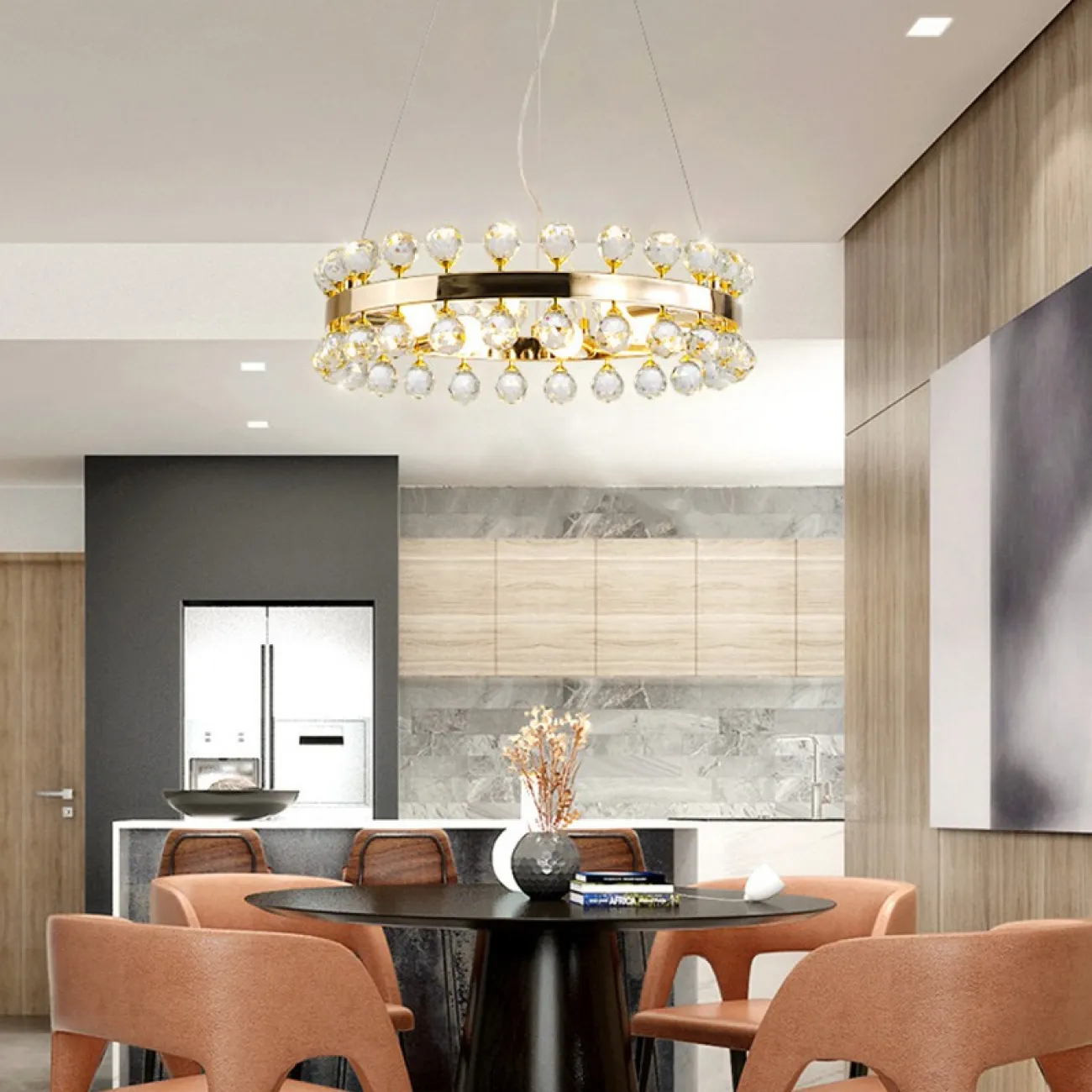 Подвесная люстра LUCERA 6 D50 от ImperiumLoft