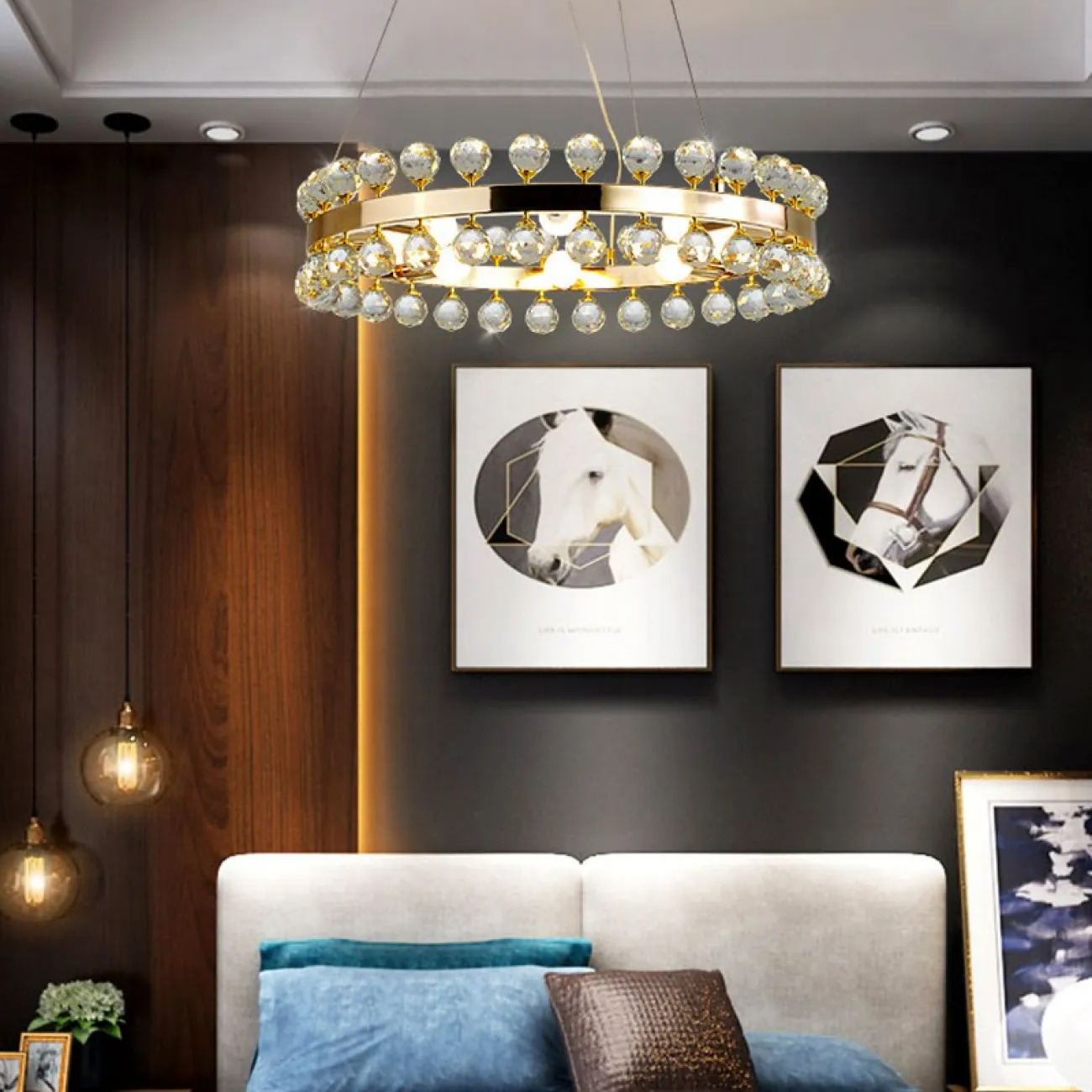 Подвесная люстра LUCERA 6 D50 от ImperiumLoft
