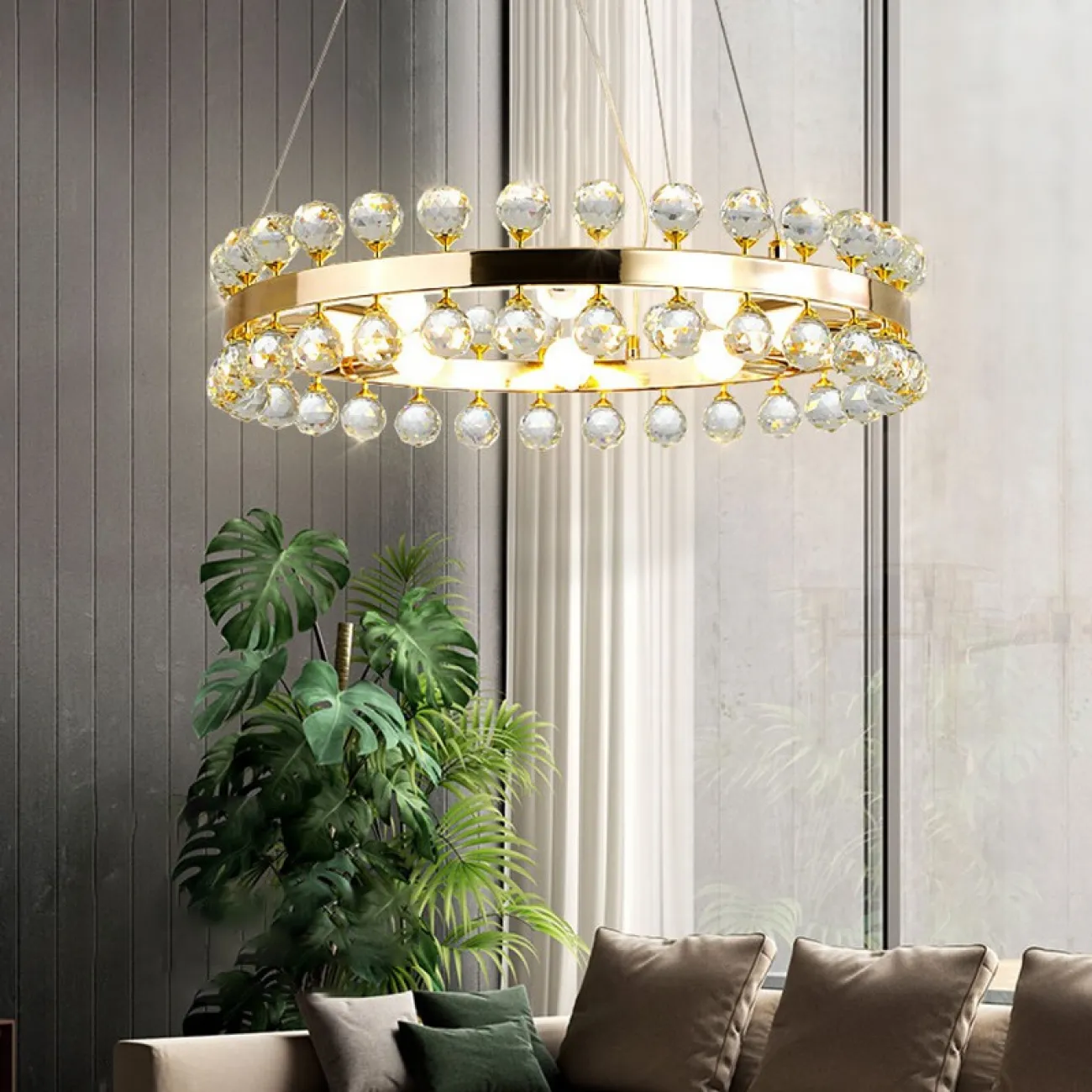 Подвесная люстра LUCERA 6 D50 от ImperiumLoft