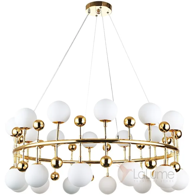 Люстра Curved Stix Chandelier 8 Black от LaLume