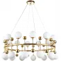 Люстра Curved Stix Chandelier 8 Black от LaLume