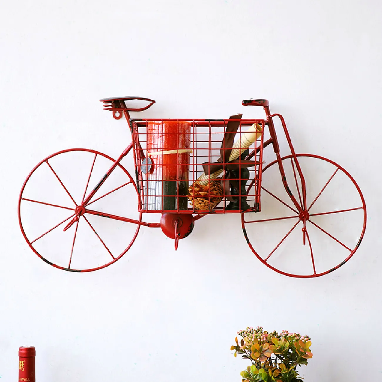 Дизайнерский настенный декор велосипед LaLume-KKK00277 